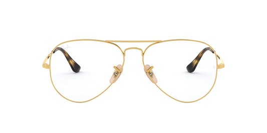 0RX6489 Frames Ray Ban 58 Gold Not Available