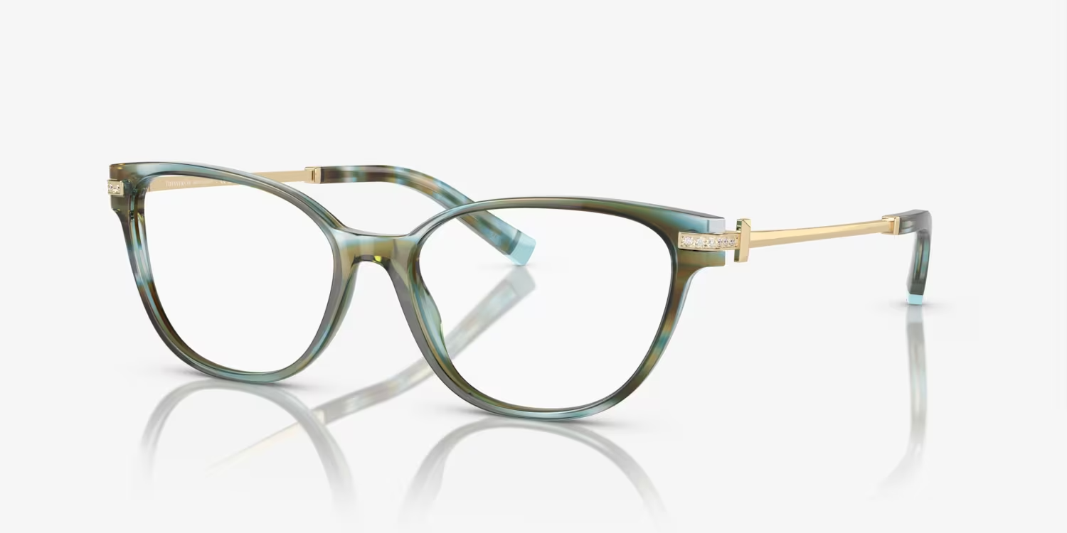 Reading Glasses Blue Tiffany Glasses TIFFANY EYEGLASSES TF2208B