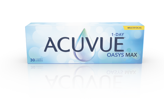 Acuvue Oasys Max 1 Day Multifocal 30 Contact Lenses Johnson & Johnson