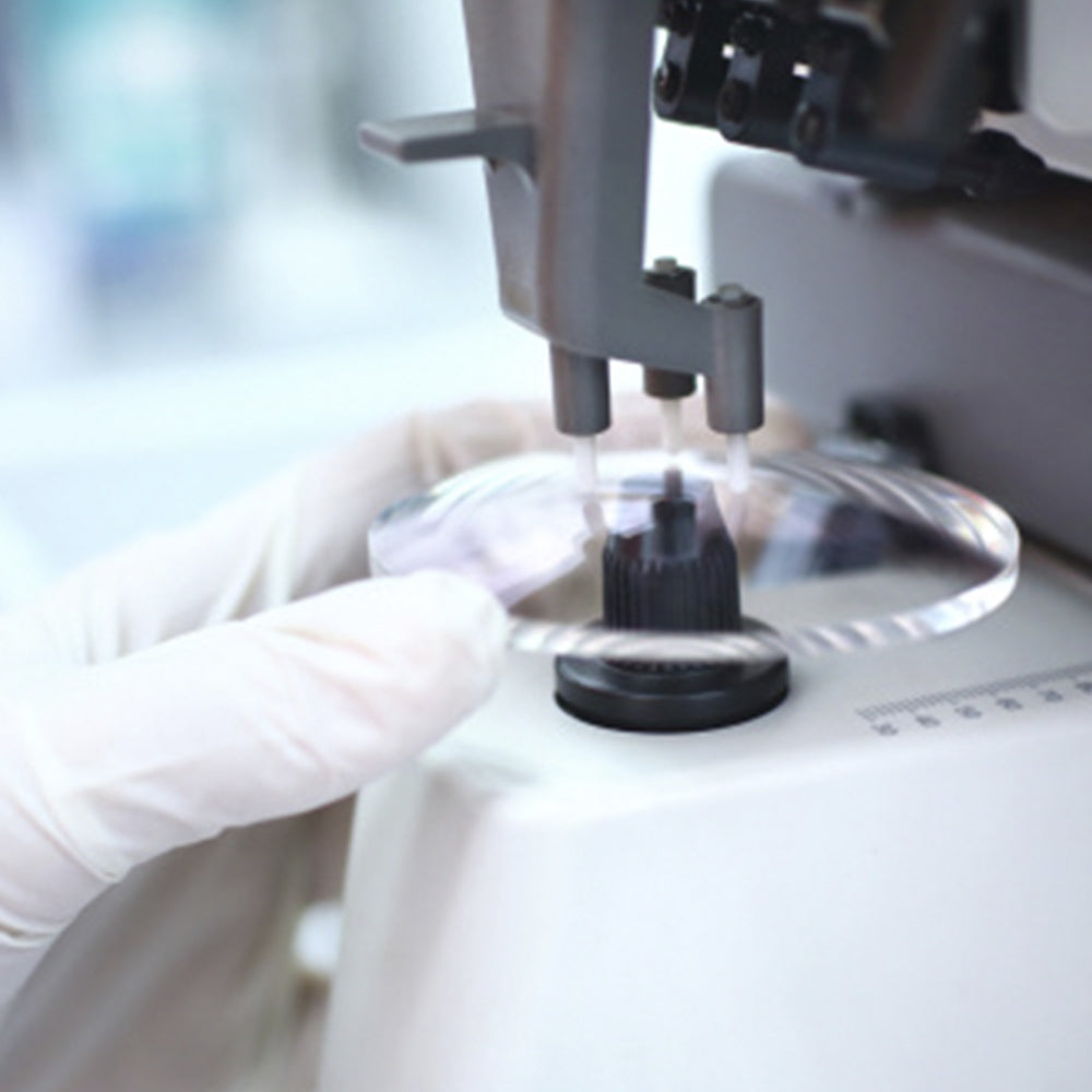 An image showing lens coating technology