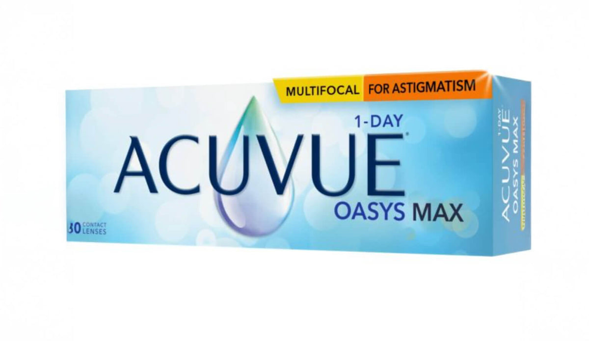 Acuvue Oasys Max 1 Day Multifocal for Astigmatism 30P