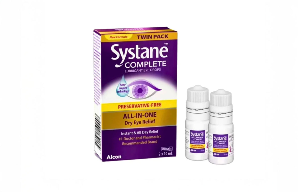 Systane COMPLETE Preservative-Free Twin Pack | 2 10 mL Systane COMPLETE Preservative-Free Twin Pack | 2 10 mL
