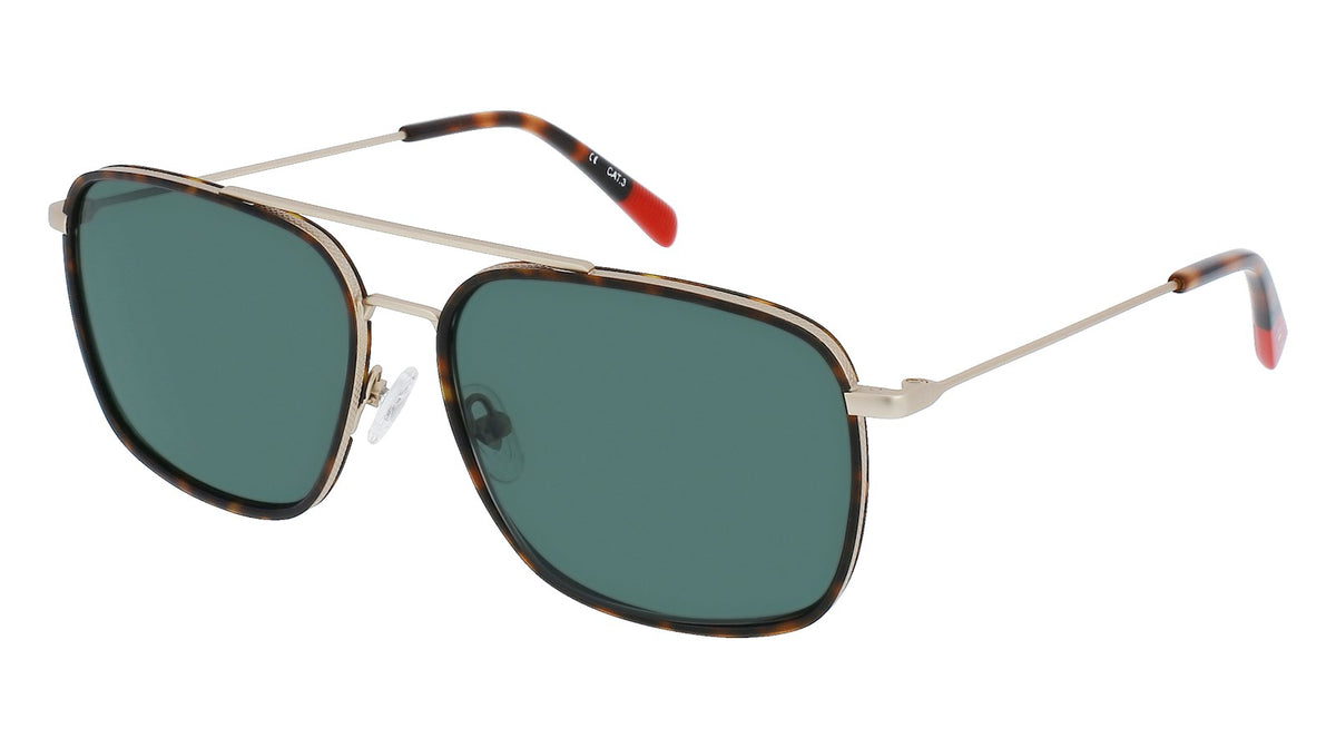 Tom Cochrane x Sacori LYRICIST Sunglasses Sacori 57 C02 - MATT LIGHT GOLD TORTOISE Green