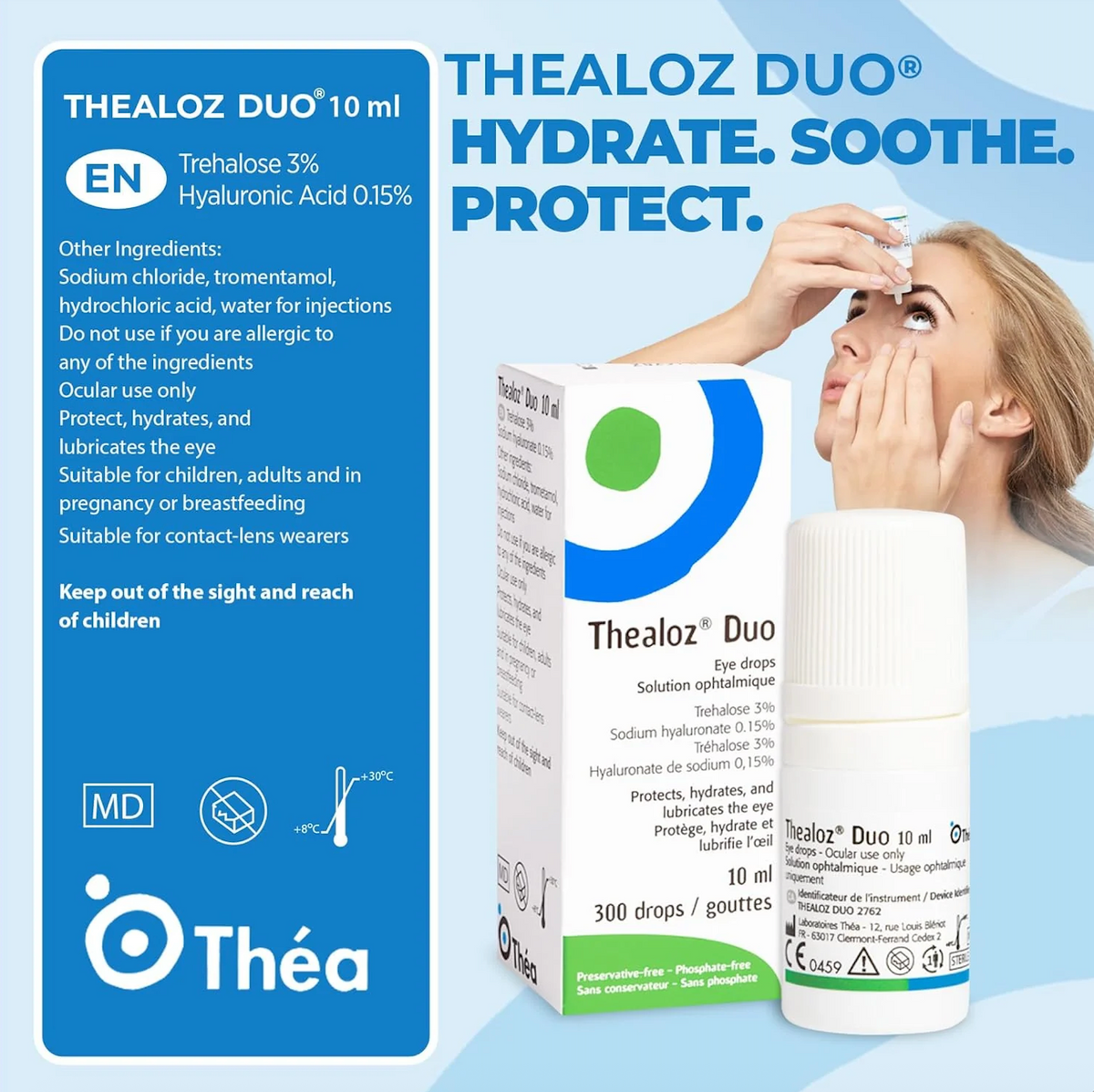 Thealoz Duo 10 ML Eye Drops Preservative Free Relief thealoz-duo-10-ml-eye-drops-preservative-free-relief
