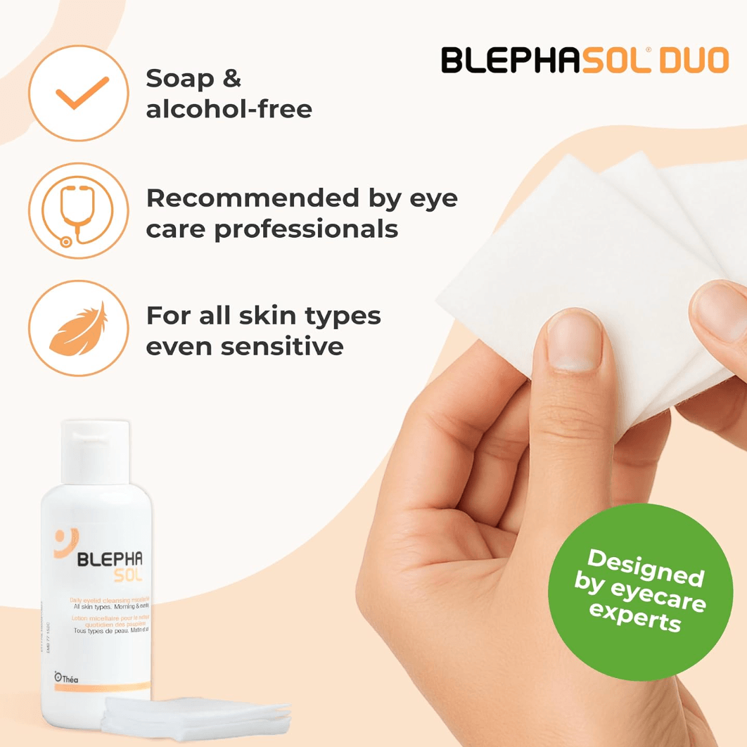 BlephaSol Duo Micellar Water Lotion