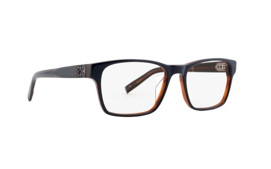 V409 Frames John Varvatos 56 NAVY BROWN - NAVY BROWN Not Available