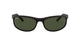 0RB2027 Sunglasses Ray Ban 62 W1847 - BLACK/ MATTE BLACK Green