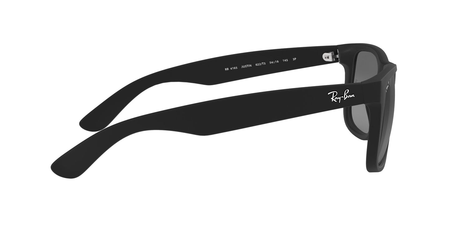RAY BAN 0RB4165 Sunglasses Ray Ban 54.0 622/T3 - RUBBER BLACK Grey