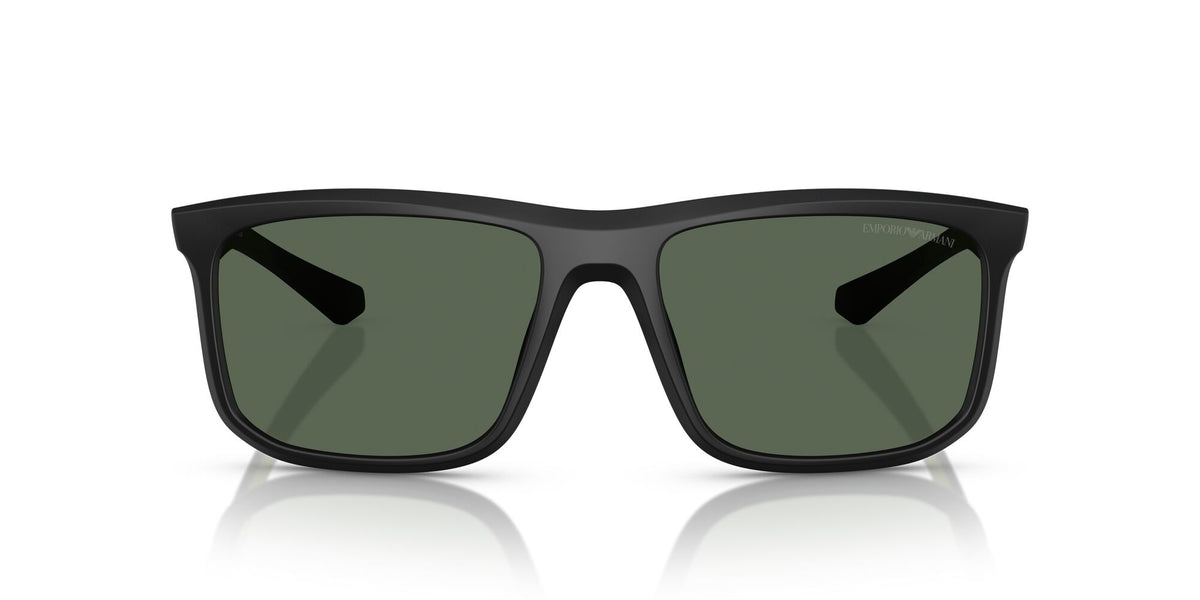 EA4234U Sunglasses Emporio Armani 57 MATTE BLACK Green