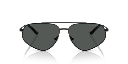 EA2156 Sunglasses Emporio Armani 59 MATTE BLACK Grey