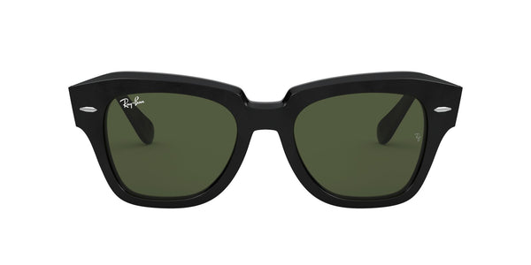 0RB2186 Sunglasses Ray Ban 49 901/31 - BLACK Green