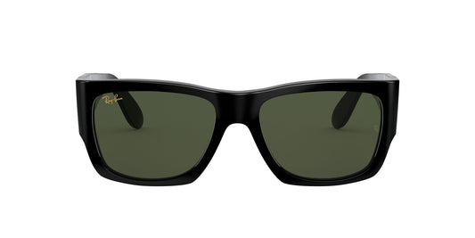 RAY BAN 0RB2187 Sunglasses Ray Ban 54 901/31 - BLACK Green