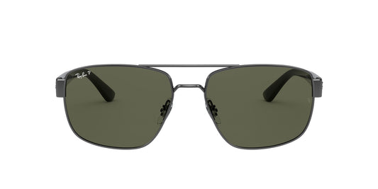 0RB3663 Sunglasses Ray Ban 60 004/58 - GUNMETAL Green