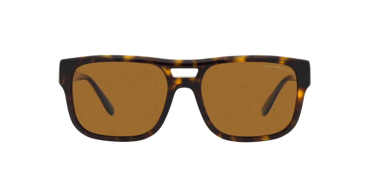 0EA4197 Sunglasses Emporio Armani 57 Brown Brown