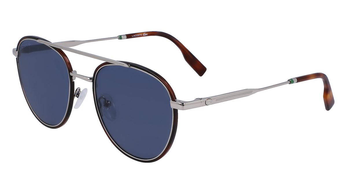 Lacoste L258S Men's Oval Metal Sunglasses 53-20 - Main Image