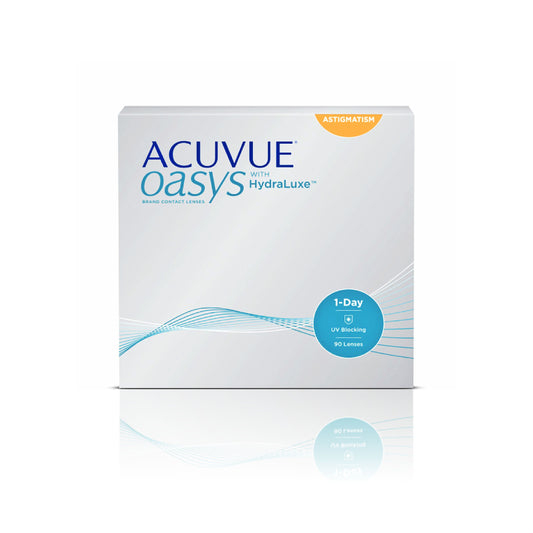 Acuvue Oasys 1 Day Astigmatism 90 Contact Lenses Johnson & Johnson   