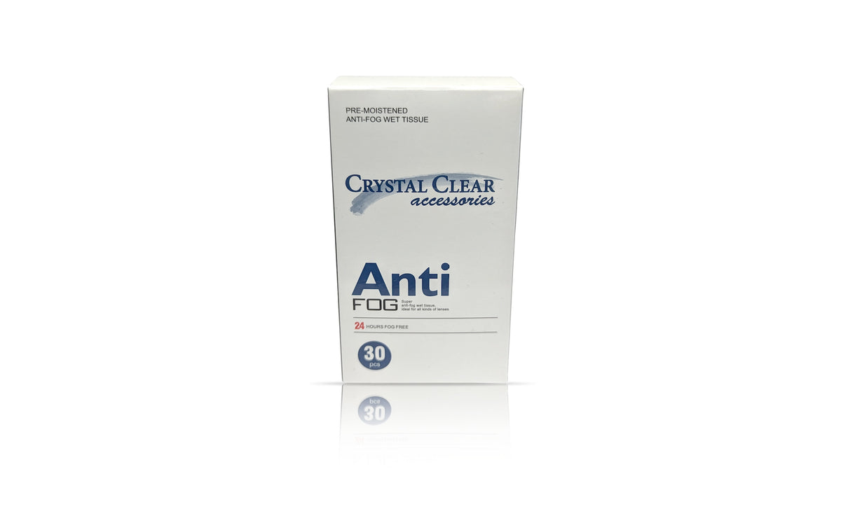 Crystal Clear Anti Fog Wipes Accessories Crystal Clear   