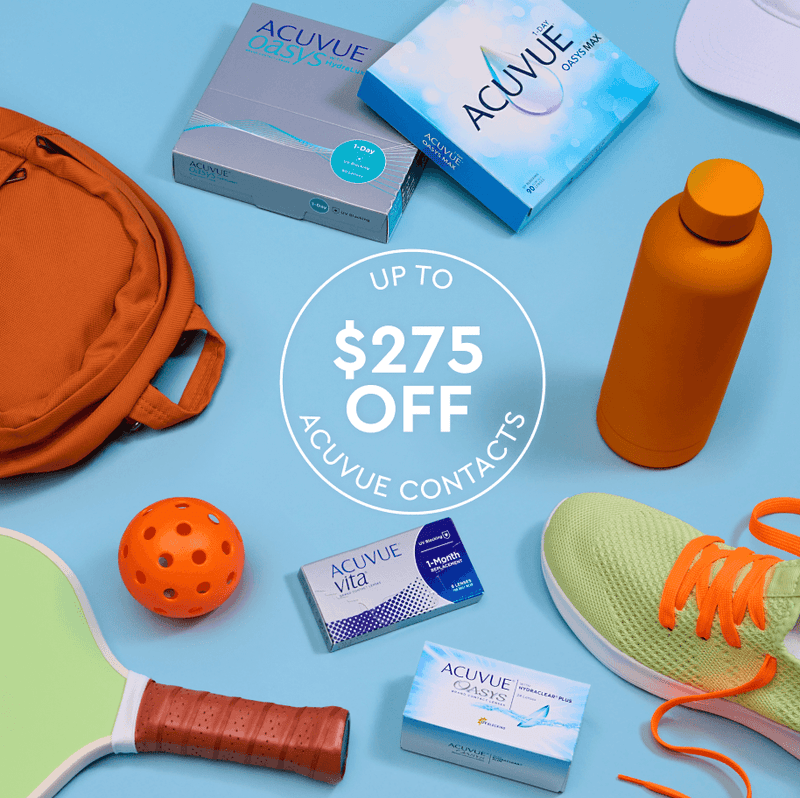 Up to $275 off ACUVUE contacts