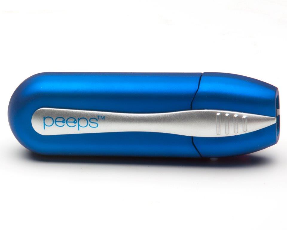 Peeps Lens Cleaner Accessories Vision Corp Soft Touch Blue  