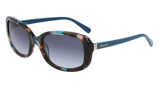 NW655S Sunglasses Nine West 55 Blue Blue