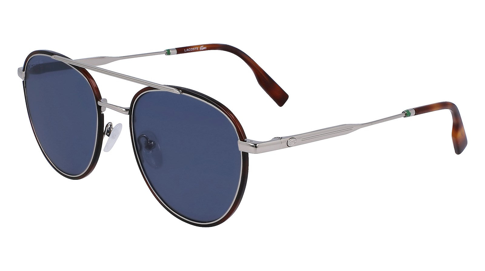 Lacoste Unisex Sunglasses Polycarbonate Lens Blue Square Shape Frame L664S  414 | eBay