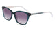 NW659S Sunglasses Nine West 56 Clear Grey